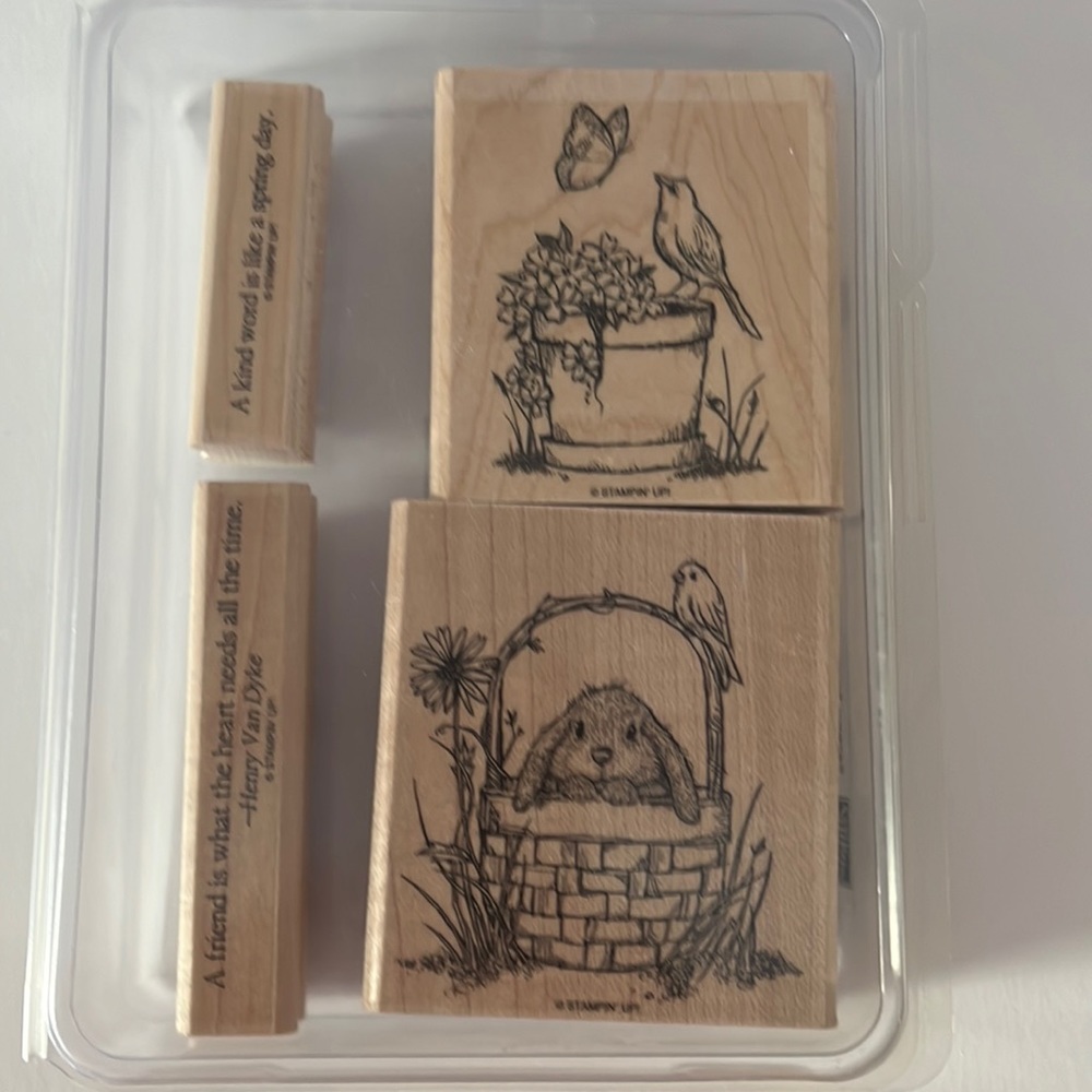 Stampin’ Up (Retire) Serene Spring Stamp Set